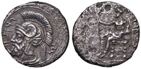 § CILICIA Tarso Datames (378-372 a.C.) Statere - Testa elmata di Ares a sx. R/ Baaltar seduto a sx - S.Cop. manca AG (g 9,69) Corrosioni al R/.

Sta...