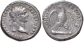 § Traiano (98-117) Tetradramma di Tiro in Fenicia - Testa laureata a dx. R/ Aquila stante di fronte su clava - Prieur 1503 AG (g 15,07)

Status: BB+...