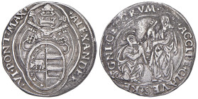 Alessandro VI (1492-1503) Doppio Grosso - Munt. 15 AG (g 6,33) RR

Status: qBB

Notes: