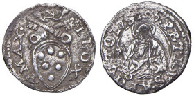 Leone X (1513-1521) Baiocco - Munt. 49 AG (g 0,46) RR

Status: qBB

Notes: