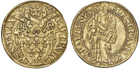 Paolo III (1534-1549) Scudo d'oro - Munt. 31 AU (g 3,30)

Status: BB+ 

Notes: