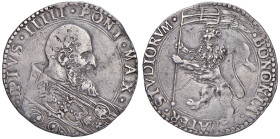 Pio V (1566-1572) Bologna - Bianco - Munt. 49 AG (g 4,55) R Di peso leggermente calante.

Status: BB

Notes: