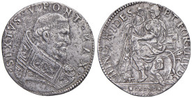 Sisto V (1585-1590) Bologna - Testone - Munt. 96 AG (g 9,42) RR Lievi porosità.

Status: BB

Notes: