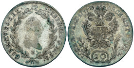 Austria - Sacro Romano Impero (976-1804) - Joseph II (1780-1790) - 20 Kreuzer 1785 B - Mint: Kremnica - Ag - KM#2069

SPEDIZIONE SOLO IN ITALIA - SH...
