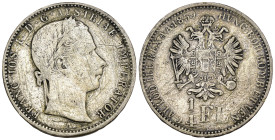 Austria - Impero Austro-Ungarico (1867-1918) - Franz Joseph I (1848-1916) - 1/4 Florin 1859 A - Mint: Vienna - Ag .520 - KM#2214

SPEDIZIONE SOLO IN...