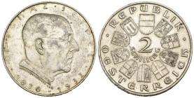 Austria - Prima Repubblica Austriaca (1919-1934) - 2 Schilling 1933 - Morte di Ignaz Seipel - Ag - KM#2849

SPEDIZIONE SOLO IN ITALIA - SHIPPING ONL...