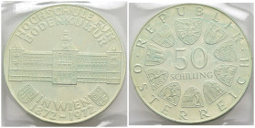 Austria - Seconda Repubblica Austriaca (1955-oggi) - 50 Schilling 1972 - 100° Anniversario dell'Istituto di Agricoltura - Ag .900 - KM#2914

SPEDIZI...