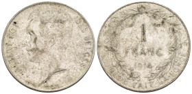 Belgio - Albert I (1909-1934) - 1 Franc (French text) 1914 - Ag - KM#72

SPEDIZIONE SOLO IN ITALIA - SHIPPING ONLY IN ITALY

MB/BB