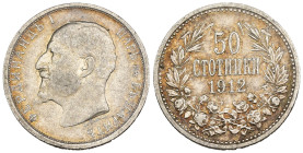 Bulgaria - Ferdinand I (1887-1918) - 50 Stotinki 1912 - Ag .835 - KM#30

SPEDIZIONE SOLO IN ITALIA - SHIPPING ONLY IN ITALY

BB/SPL