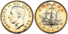Canada - George VI (1936-1952) - One Dollar 1949 - Adesione di Terranova al Canada - Ag .800 - KM#47

SPEDIZIONE SOLO IN ITALIA - SHIPPING ONLY IN I...