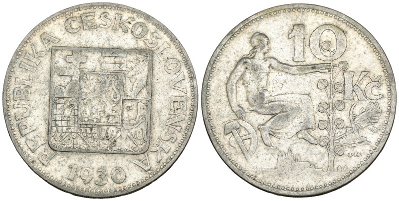Cecoslovacchia - 10 Korun 1930 - Ag .700 - KM#15

SPEDIZIONE SOLO IN ITALIA - ...