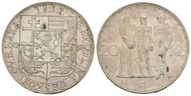 Cecoslovacchia - 20 Korun 1933 - Ag - KM#17

SPEDIZIONE SOLO IN ITALIA - SHIPPING ONLY IN ITALY

qSPL
