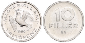 Ungheria - 10 Fillér 1950 BP. - Mint: Budapest - Al - KM#547

SPEDIZIONE SOLO IN ITALIA - SHIPPING ONLY IN ITALY

FDC