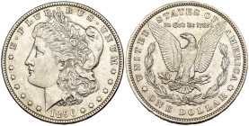 USA - One "Morgan" Dollar 1896 - Mint: Philadelphia - Ag .900 - KM#110

SPEDIZIONE SOLO IN ITALIA - SHIPPING ONLY IN ITALY

qSPL