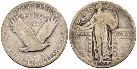 USA - "Standing Liberty Quarter" Dollar 1928 - Ag .900 - KM#145

SPEDIZIONE SOLO IN ITALIA - SHIPPING ONLY IN ITALY

MB
