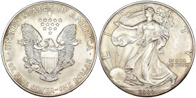 USA - One Dollar "American Silver Eagle" 2000 - Mint: West Point - Ag .999 - KM#273

SPEDIZIONE IN TUTTO IL MONDO - WORLDWIDE SHIPPING

FDC