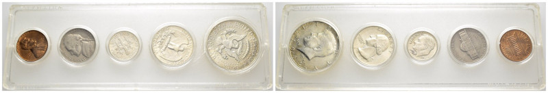 USA - Set 5 monete 1964 - Ag. - In confezione

SPEDIZIONE IN TUTTO IL MONDO - ...