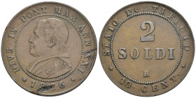 Roma - Stato Pontificio - Pio IX (1846-1870) - 2 Soldi 1866 XXI - Cu - Gigante 323

SPEDIZIONE SOLO IN ITALIA - SHIPPING ONLY IN ITALY

BB+