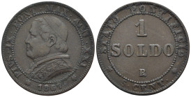 Roma - Pio IX (1846-1870) - 1 Soldo 1867 XXI - Cu - Gigante 326

SPEDIZIONE SOLO IN ITALIA - SHIPPING ONLY IN ITALY

BB+/qSPL