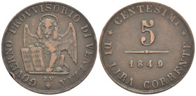 Venezia - Governo Provvisorio di Venezia (1848-1849) - 5 Centesimi 1849 - Cu - Gigante 9

SPEDIZIONE SOLO IN ITALIA - SHIPPING ONLY IN ITALY

BB