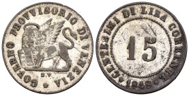 Venezia - Governo Provvisorio (1848) - 15 Centesimi 1848 - Mi - Gigante 8

SPEDIZIONE IN TUTTO IL MONDO - WORLDWIDE SHIPPING

BB+