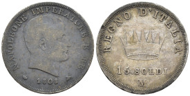 Re d'Italia (1805-1814) - 15 Soldi 1808 Milano - Ag - Gigante 172

SPEDIZIONE SOLO IN ITALIA - SHIPPING ONLY IN ITALY

BB