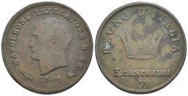 Re d'Italia (1805-1814) - 3 Centesimi 1808 Venezia - Cu - Gigante 221

SPEDIZIONE SOLO IN ITALIA - SHIPPING ONLY IN ITALY

BB