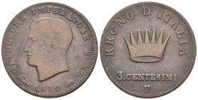 Re d'Italia (1805-1814) - 3 Centesimi 1810 Venezia - Cu - Gigante 226

SPEDIZIONE SOLO IN ITALIA - SHIPPING ONLY IN ITALY

BB