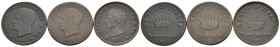 Re d'Italia (1805-1814) - Lotto di 3 monete da 3 Centesimi 1809/1810-1812 Milano - Cu

SPEDIZIONE SOLO IN ITALIA - SHIPPING ONLY IN ITALY