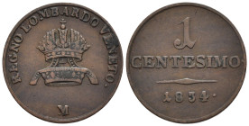 Francesco I d'Asburgo Lorena (1815-1835) - 1 Centesimo 1834 Milano - Cu - Gigante 100

SPEDIZIONE SOLO IN ITALIA - SHIPPING ONLY IN ITALY

BB+