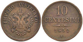 Francesco Giuseppe I d'Asburgo Lorena (1848-1866) - 10 Centesimi 2° Tipo 1852 Venezia - Cu - Gigante 27

SPEDIZIONE SOLO IN ITALIA - SHIPPING ONLY I...