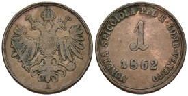 Francesco Giuseppe I d'Asburgo Lorena (Franz Joseph I) (1848-1866) 1 Soldo 1862 Vienna - Cu - Gigante 43

SPEDIZIONE SOLO IN ITALIA - SHIPPING ONLY ...