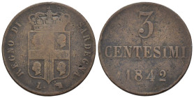 Carlo Alberto (1831-1849) - 5 Centesimi 1842 Torino - Cu - RARA - Gigante 159

SPEDIZIONE SOLO IN ITALIA - SHIPPING ONLY IN ITALY

MB/BB