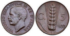 Vittorio Emanuele III (1900-1943) - 5 Centesimi Spiga del 2° Tipo 1933 - Cu - Gigante 279

SPEDIZIONE SOLO IN ITALIA - SHIPPING ONLY IN ITALY

FDC...
