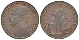 Vittorio Emanuele III (1900-1943) - 2 Centesimi Italia su Prora 1916 - Cu, tracce di rame rosso - Gigante 305

SPEDIZIONE SOLO IN ITALIA - SHIPPING ...