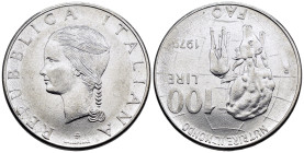 Repubblica Italiana - 100 Lire FAO del 1° Tipo 1979 - Ac - Asse ruotato di 180°

SPEDIZIONE IN TUTTO IL MONDO - WORLDWIDE SHIPPING