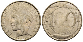 Repubblica Italiana - 100 Lire Italia Turrita - CuNi - D/ Data non coniata

SPEDIZIONE IN TUTTO IL MONDO - WORLDWIDE SHIPPING