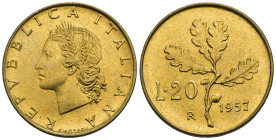 20 Lire Ramo di Quercia 1957 - Ba - R/ Gambo del 7 della data più largo - Gigante 192a

SPEDIZIONE SOLO IN ITALIA - SHIPPING ONLY IN ITALY

FDC
