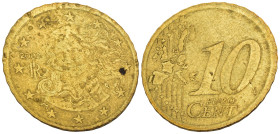 Italia - 10 Eurocent 2002 compresso e dalla forma ovale

SPEDIZIONE IN TUTTO IL MONDO - WORLDWIDE SHIPPING