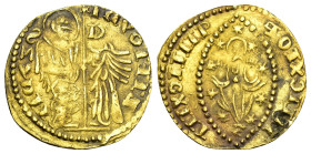 IMITAZIONE DELLO ZECCHINO VENEZIANO - Imitazione orientale del ducato Veneziano - Zecca incerta; possibile attribuzione all'area Indiana (XIV-XVII sec...