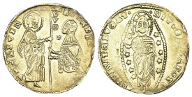 IMITAZIONE DELLO ZECCHINO VENEZIANO - Asia Minore (XIV- XVI sec.) Ducato a imitazione veneziana - Au. basso titolo - 3,35 gr.

SPEDIZIONE SOLO IN IT...