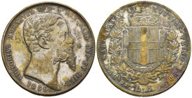 FALSO - Regno di Sardegna - Vittorio Emanuele II (1849-1861) - 5 Lire 1856 Torino - gr. 22,58

SPEDIZIONE SOLO IN ITALIA - SHIPPING ONLY IN ITALY