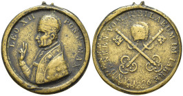 Stato Pontificio - Leone XII (1823-1829) - Medaglia 1826 - Estensione del Giubileo - AE - R/ Doppia battitura - gr. 10,97 - 31mm

SPEDIZIONE SOLO IN...