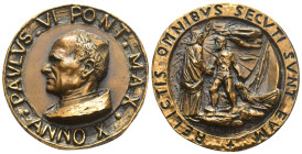 Paolo VI (Giovanni Battista Montini) 1963-1978 - Medaglia anno X - AE - gr. 53,36; Ø mm 45 - Mont. 42

SPEDIZIONE IN TUTTO IL MONDO - WORLDWIDE SHIP...