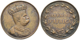 Regno d'Italia - Umberto I (1878-1900) - Medaglia 1894 - Campagne d'Africa - AE - gr. 16,35 - 32mm

SPEDIZIONE SOLO IN ITALIA - SHIPPING ONLY IN ITA...