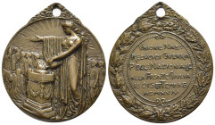 Regno d'Italia - Vittorio Emanuele III (1900-1943) - Medaglia 1924 - Unione Reduci di Guerra a Fonte Giulia 1924 - AE - gr. 7,36 - 25mm

SPEDIZIONE ...