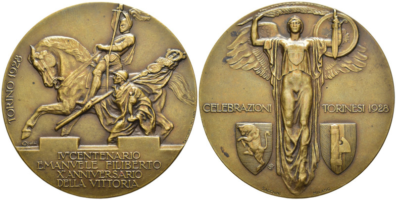 Ventennio - Medaglia 1928 - Celebrativa dei 10 anni dalla Vittoria della Prima G...