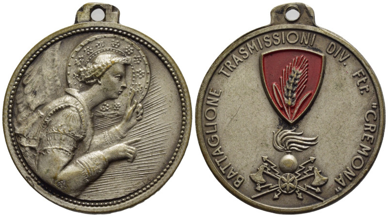 Militare - Medaglia Battaglione trasmissioni, Divisione fanteria "Cremona" - con...