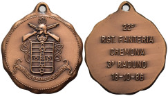 Militare - Medaglia emessa per il 3° Raduno del 22° Reggimento di Fanteria Cremona 18/10/1986 - AE - 28mm - con appiccagnolo

SPEDIZIONE SOLO IN ITA...