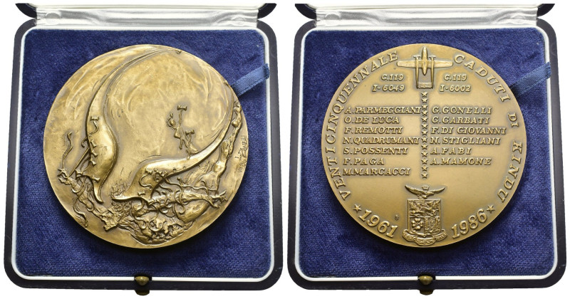 Aeronautica Militare Italiana - Medaglia 25° Anniversario Eccidio di Kindu - gr....